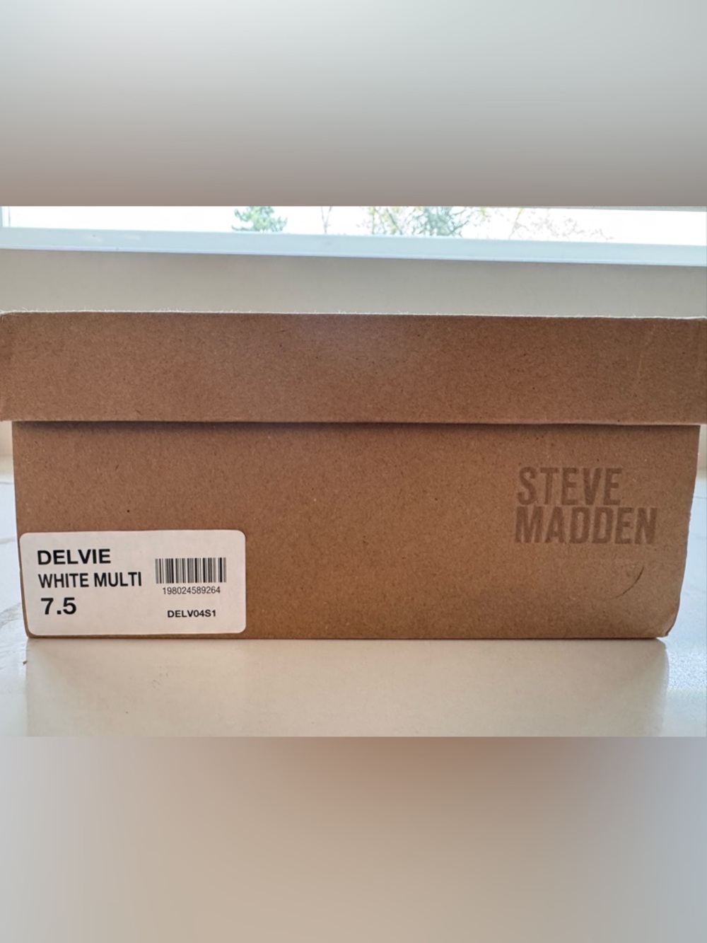 ✨ NIB Steve Madden Delvie White Mesh Pointed Toe Booties 7.5 - Picture 8 of 8